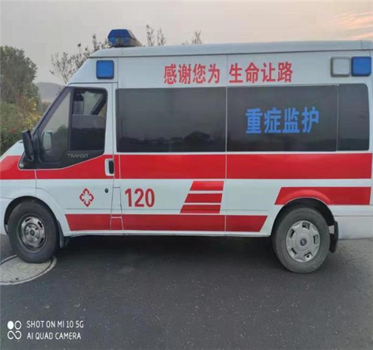 雨湖救护车出租服务案例3